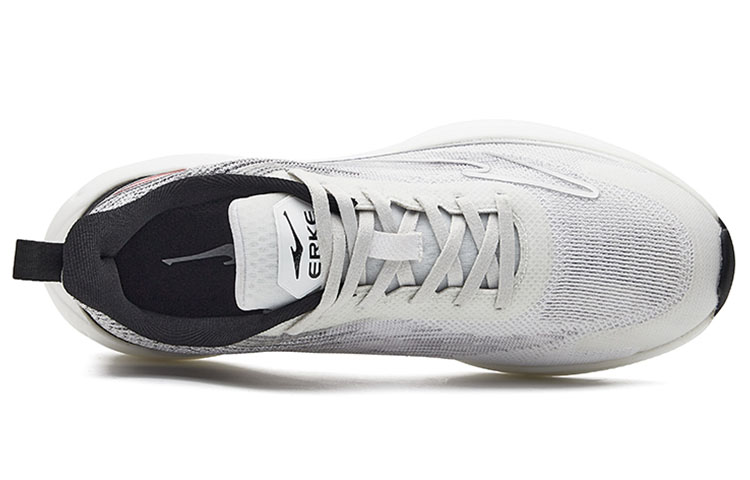 ERKE Xtep Mesh Lightweight Breathable Low-Top Running Shoe 'White Blue' 圖 3