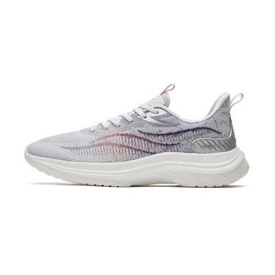 ERKE Xtep Mesh Low-Top Running Shoes 'White Coral'