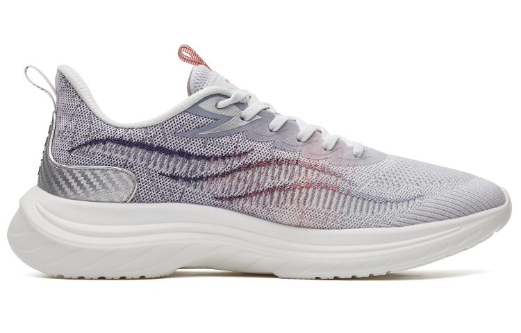 ERKE Xtep Mesh Low-Top Running Shoes 'White Coral' 圖 2