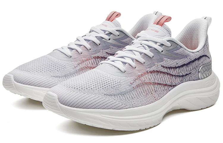 ERKE Xtep Mesh Low-Top Running Shoes 'White Coral' 圖 3