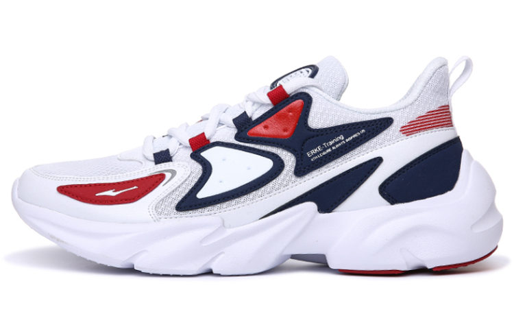 ERKE XTEP Mesh Running Low 'White Red' 51120214060-002