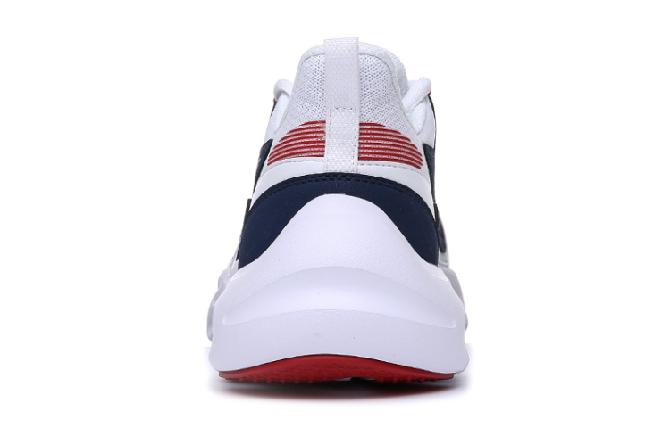 Shop ERKE XTEP 매쉬 러닝 로우 '화이트 레드' 51120214060-002