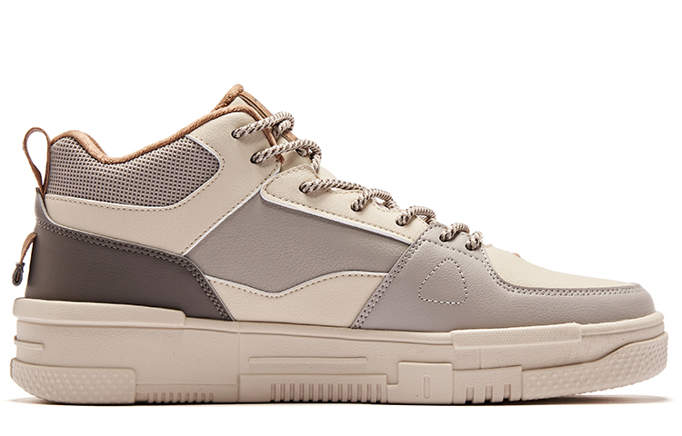 Order ERKE Xtep Sepatu Mid-Top Skate 'Brown Grey' 51123301249-405