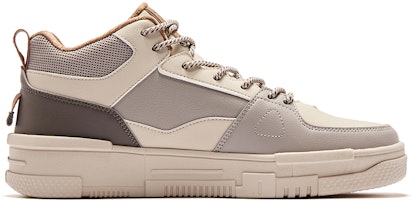 ERKE Xtep ミッドトップスケート (ブラウン/グレー) 51123301249-405 Order ERKE Xtep ミッドトップスケート (ブラウン/グレー) 51123301249-405