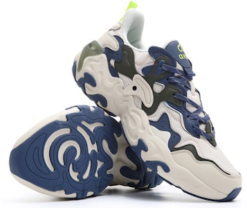 ERKE Xtep Outdoor Low Top 'Putih Biru Hitam' 11120203531-402 Lookbook ERKE Xtep Outdoor Low Top 'Putih Biru Hitam' 11120203531-402