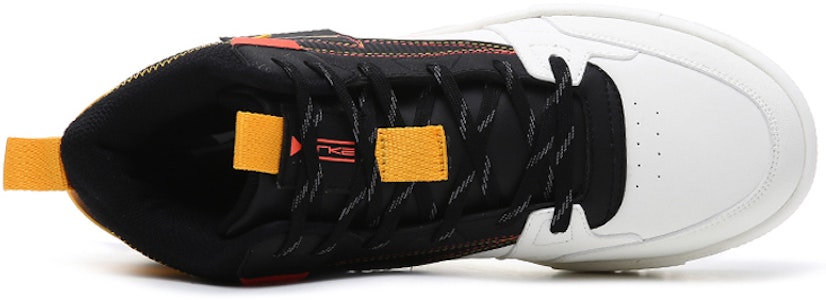 Kasut Skate ERKE Xtep Trend Mid-Top 'Hitam Putih Kuning' 51120301081-002 Lookbook Kasut Skate ERKE Xtep Trend Mid-Top 'Hitam Putih Kuning' 51120301081-002