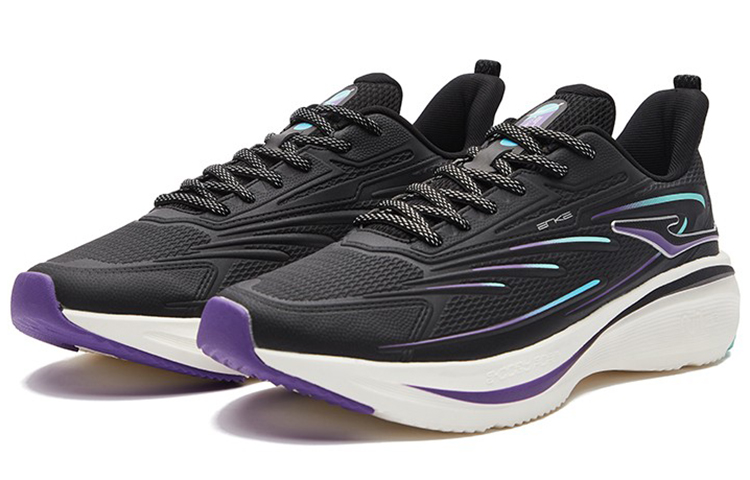 Lookbook 鸿星尔克 Xtep Power Nexus Low '黑紫配色' 51122303070-001