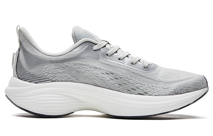 Order 鴻星爾克 奇彈3.0 科技碳板 軟彈運動 低幫 跑步鞋 男款 銀灰