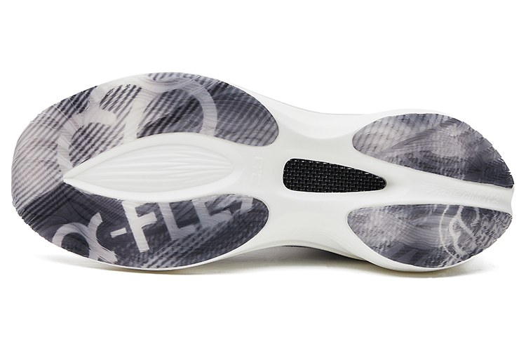 Cheap 鴻星爾克 奇彈3.0 科技碳板 軟彈運動 低幫 跑步鞋 男款 銀灰