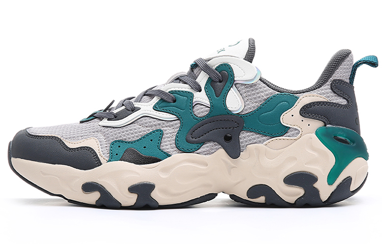 ERKE Xtep Q-Bounce 'Grey Green'