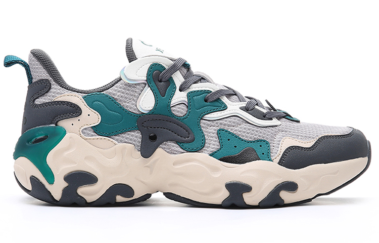 ERKE Xtep Q-Bounce 'Grey Green' 圖 2