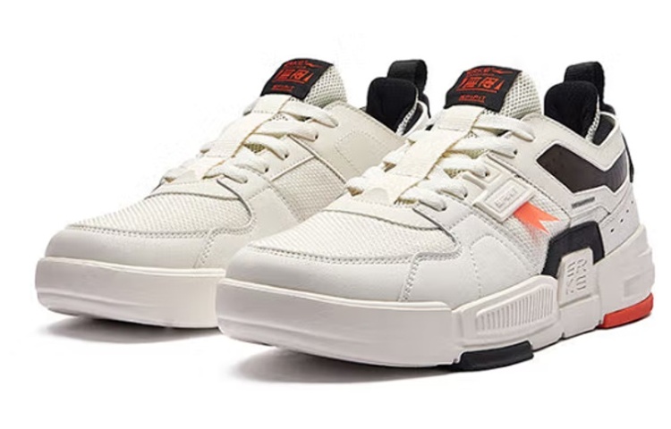 ERKE XTEP Qi-Dan Low Top 'White Orange' 圖 3