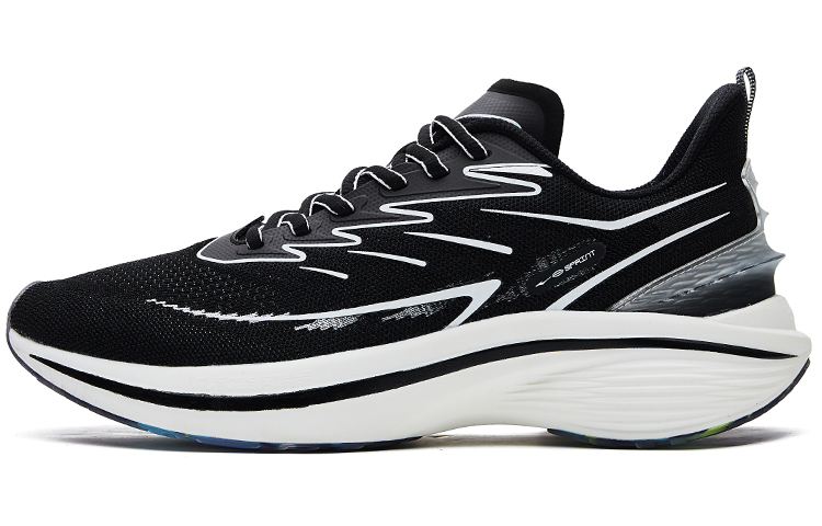 ERKE Xtep Qian Dan 3.0 'Black White'