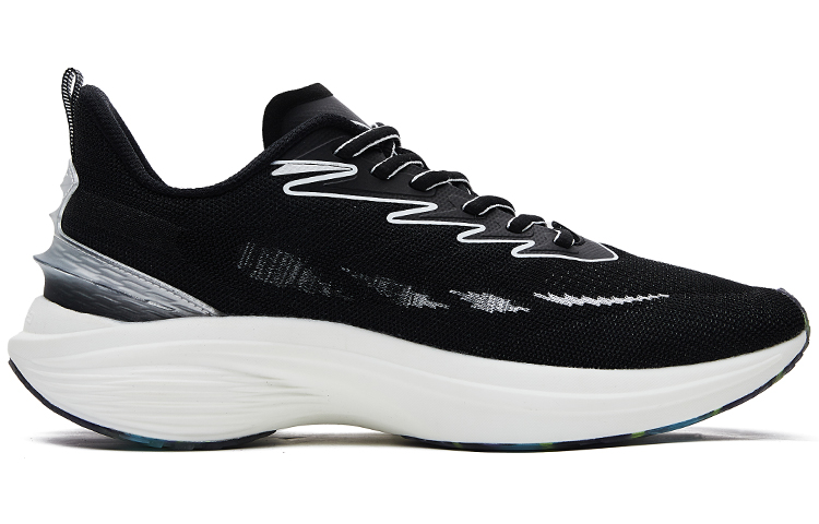 ERKE Xtep Qian Dan 3.0 'Black White' 圖 2