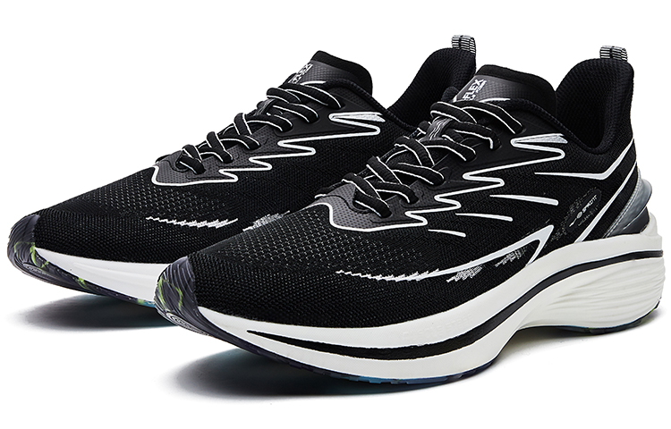 ERKE Xtep Qian Dan 3.0 'Black White' 圖 3