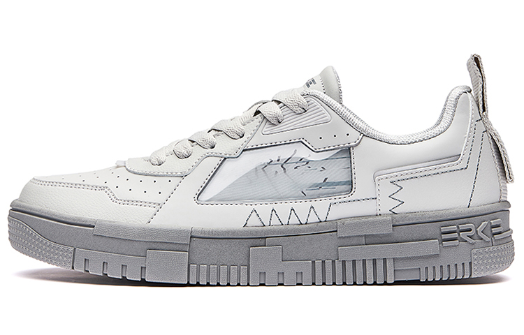 ERKE Xtep QiDan Low-Top 'Meteorite Cold Grey' 51121301160-102