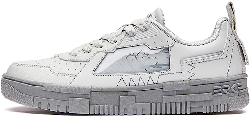 ERKE Xtep QiDan Low-Top 'Meteorite Cold Grey' Berwarna Kelabu Dingin 51121301160-102 Buy ERKE Xtep QiDan Low-Top 'Meteorite Cold Grey' Berwarna Kelabu Dingin 51121301160-102
