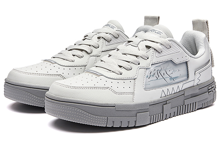 Order ERKE Xtep QiDan Low-Top 'Meteorite Cold Grey' Berwarna Kelabu Dingin 51121301160-102