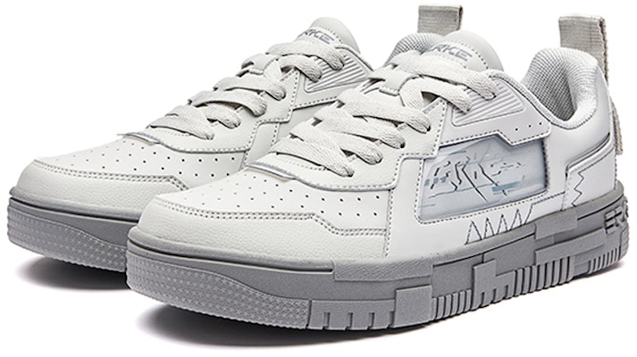 ERKE Xtep QiDan Low-Top 'Meteorite Cold Grey' Berwarna Kelabu Dingin 51121301160-102 Order ERKE Xtep QiDan Low-Top 'Meteorite Cold Grey' Berwarna Kelabu Dingin 51121301160-102