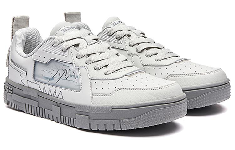 Lookbook ERKE Xtep QiDan Low-Top 'Meteorite Cold Grey' Berwarna Kelabu Dingin 51121301160-102