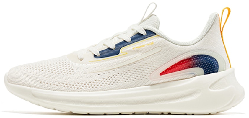 鴻星爾克 彈力 舒適緩衝 低筒 跑步鞋 男款 米白 Buy 鴻星爾克 彈力 舒適緩衝 低筒 跑步鞋 男款 米白