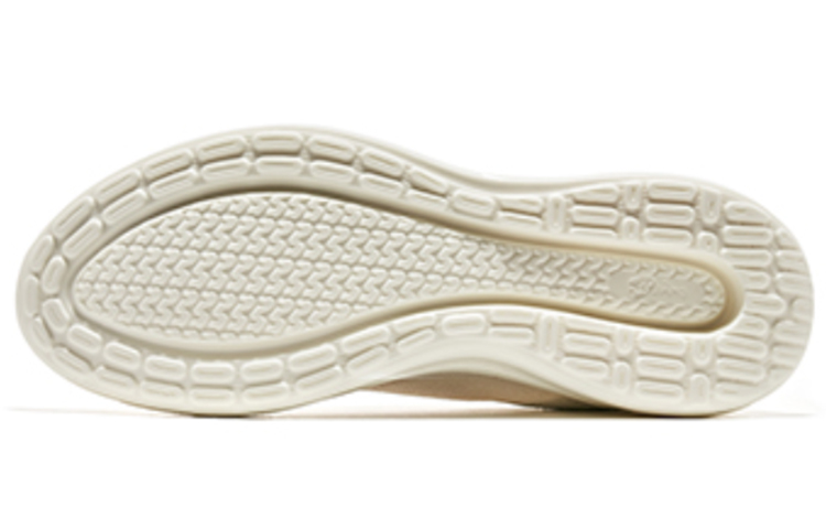 Shop 鴻星爾克 彈力 舒適緩衝 低筒 跑步鞋 男款 米白