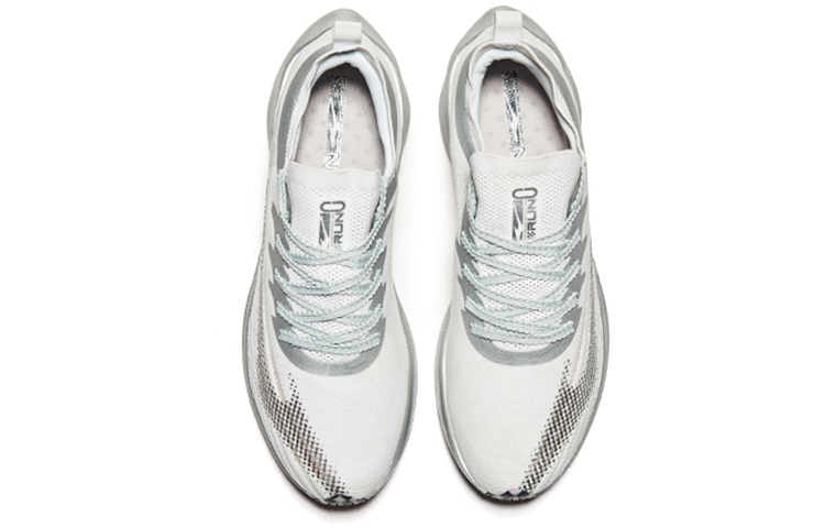 Order ERKE Xtep リアクター Low 白銀 (ERKE Xtep Riakutā Low Hakugin) 91122303584-002