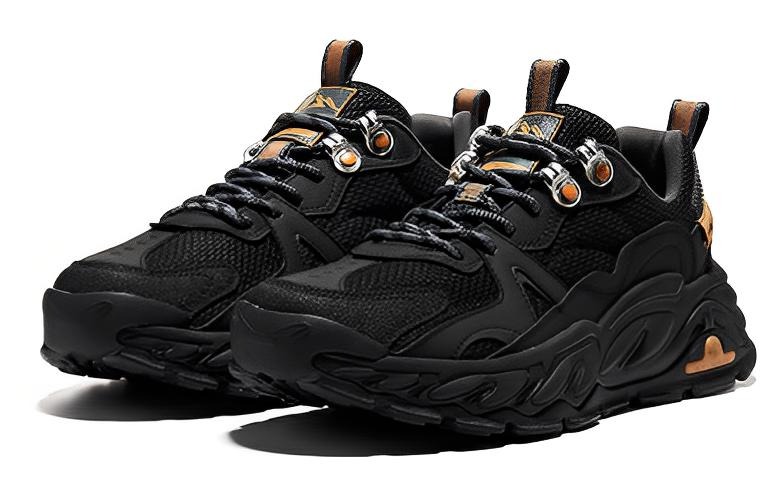 ERKE Xtep Retro 'Black' 圖 4