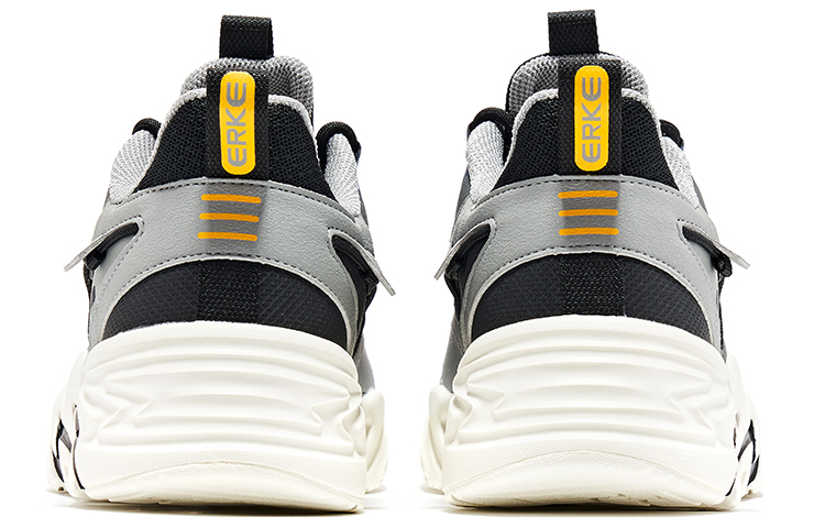 ERKE Xtep Running Low 'Black Grey Ink Blue' 圖 4