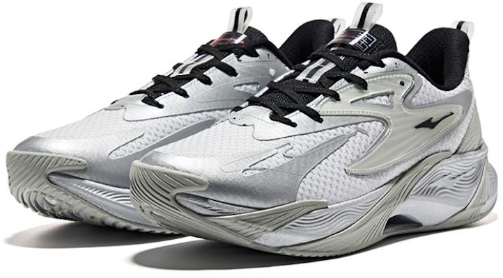 ERKE XTEP Running Shoes 'Silver Black' 11122403330-102 Order ERKE XTEP Running Shoes 'Silver Black' 11122403330-102