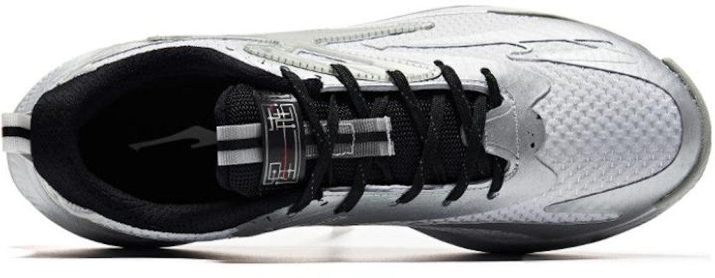 ERKE XTEP Running Shoes 'Silver Black' 11122403330-102 Lookbook ERKE XTEP Running Shoes 'Silver Black' 11122403330-102