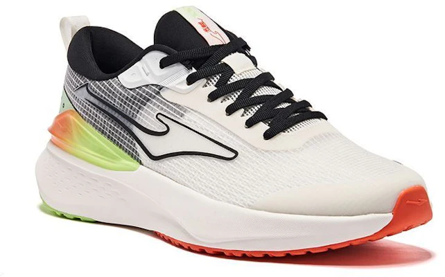 鸿星尔克 減震 耐磨 常規 低幫 跑步鞋 男款 白綠色 Shop 鸿星尔克 減震 耐磨 常規 低幫 跑步鞋 男款 白綠色