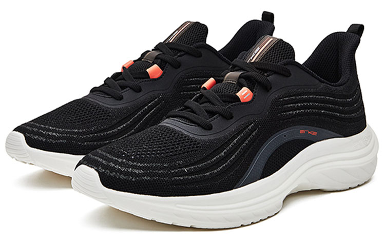 ERKE Xtep Running Shoes Low 'Black Orange' 圖 2
