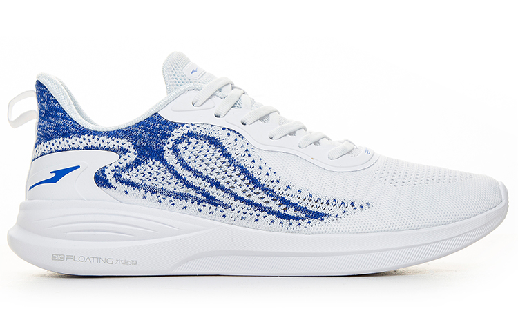 Order 鸿星尔克 水上漂 減震防滑 低幫 跑步鞋 白藍