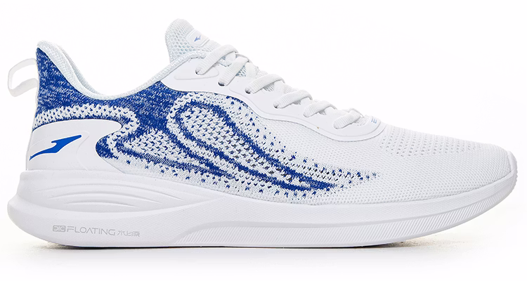 鸿星尔克 水上漂 減震防滑 低幫 跑步鞋 白藍 Order 鸿星尔克 水上漂 減震防滑 低幫 跑步鞋 白藍