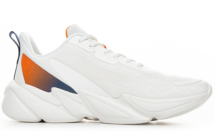 ERKE Xtep Running Shoes Low 'White Blue' 圖 2