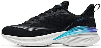 ERKE Xtep Shock-Absorbing Slip-Resistant Low 'Black Purple' 51123203224-004 ERKE Xtep Shock-Absorbing Slip-Resistant Low 'Black Purple' 51123203224-004