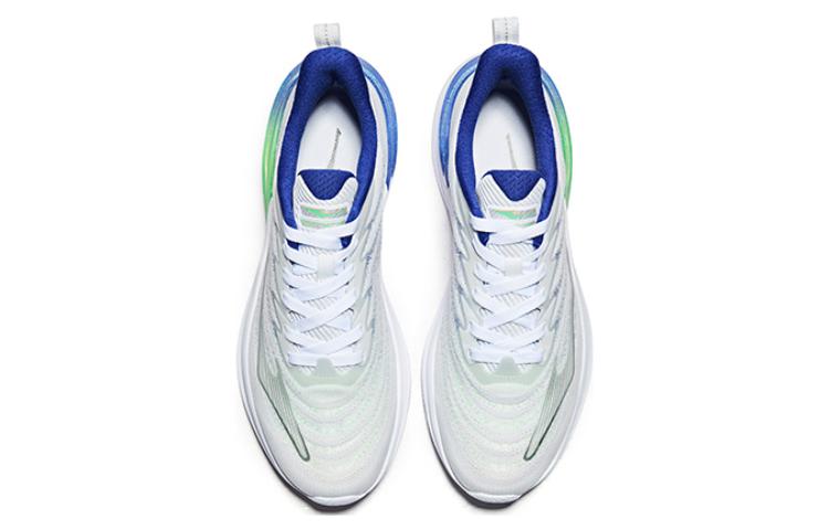 ERKE Xtep Shock-Absorbing Slip-Resistant Low Top Running Shoes 'White Blue' 圖 5