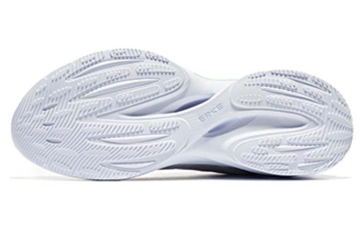 ERKE Xtep Shock-Absorbing Slip-Resistant Low Top Running Shoes 'White Blue' 圖 6
