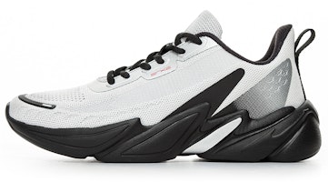 ERKE Xtep Shock-Absorbing Technology Low Running Shoes 'White Black' 11121214227-103 ERKE Xtep Shock-Absorbing Technology Low Running Shoes 'White Black' 11121214227-103