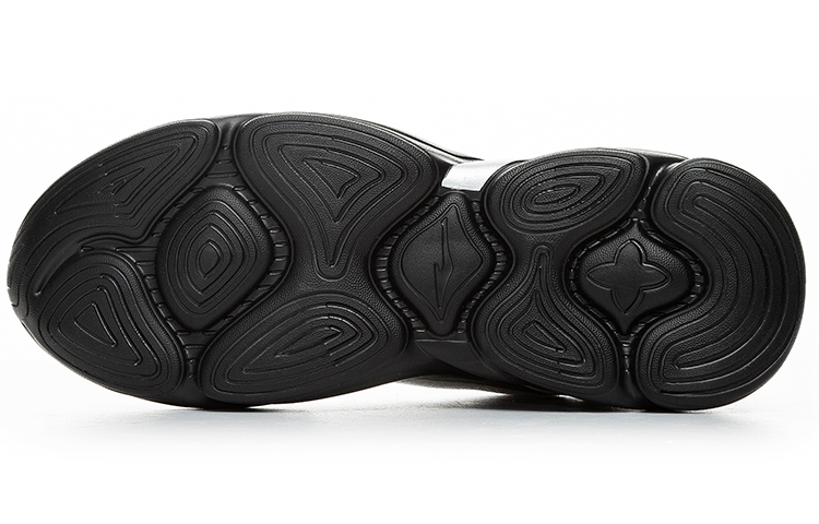 ERKE Xtep Shock-Absorbing Technology Low Running Shoes 'White Black' 圖 6