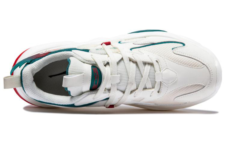 Lookbook ERKE 엑스텝 충격흡수 로우탑 러닝화 '화이트 딥 마쉬' 11122320581-002