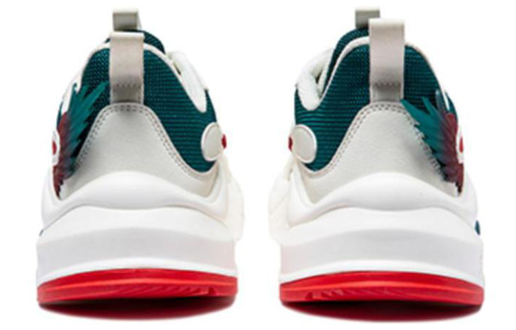 Shop ERKE 엑스텝 충격흡수 로우탑 러닝화 '화이트 딥 마쉬' 11122320581-002