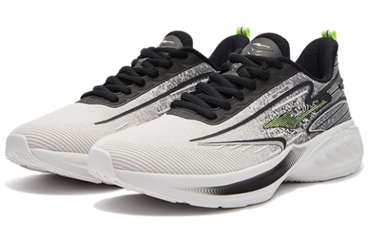 ERKE Xtep Silver Eagle Low 'Black Grey' 圖 2