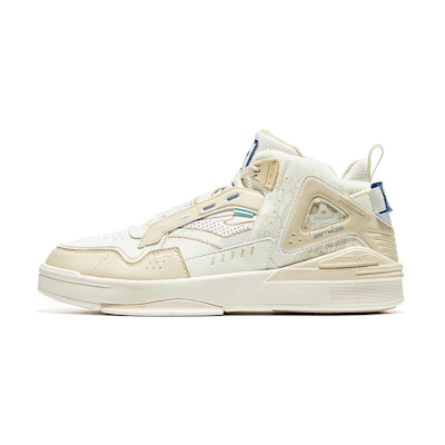 ERKE XTEP Skate Mid 'White Brown'