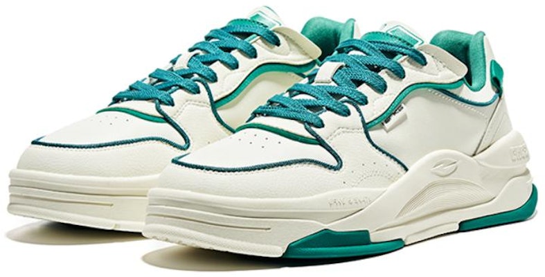ERKE Xtep Skate Shoe Low 'White Peach Oolong' 51123101243-001 Lookbook ERKE Xtep Skate Shoe Low 'White Peach Oolong' 51123101243-001