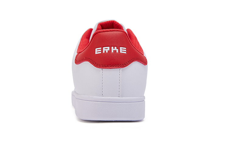 ERKE Xtep Skateboard Shoes Low Top 'White Red' 圖 4