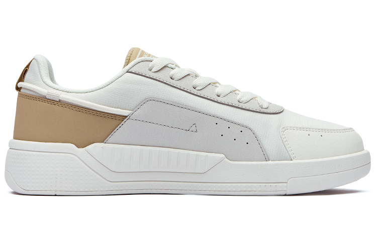 ERKE XTEP Spirit Feather Low Top 'White Light Brown' 圖 2