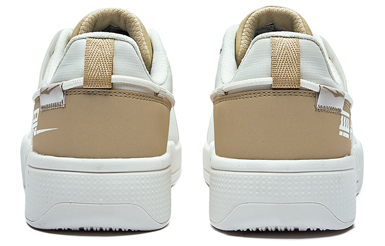 ERKE XTEP Spirit Feather Low Top 'White Light Brown' 圖 4