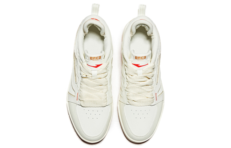 ERKE Xtep Star Retro 'White Brown' 圖 3